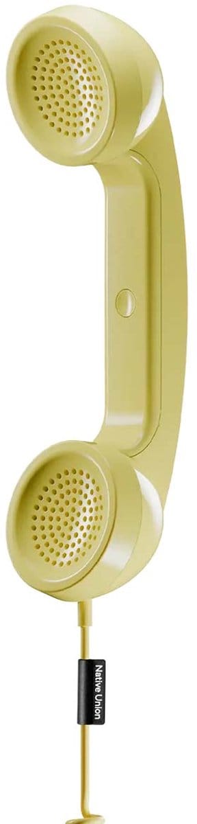 Native Union Pop Phone – Lemon – USB-C aansluiting - Retro Telefoonhoorn