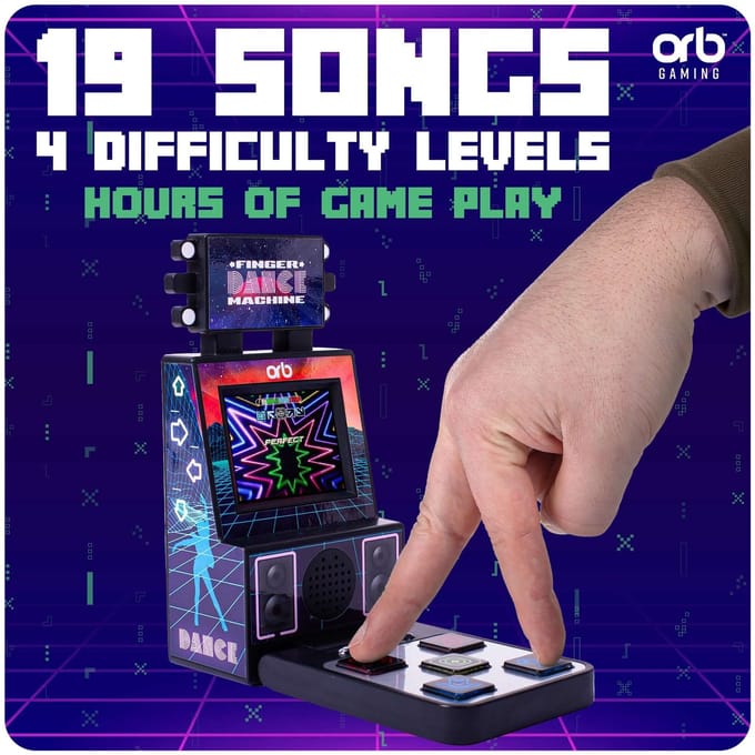 Orb Single Player Finger Dance Machine (9 Games)