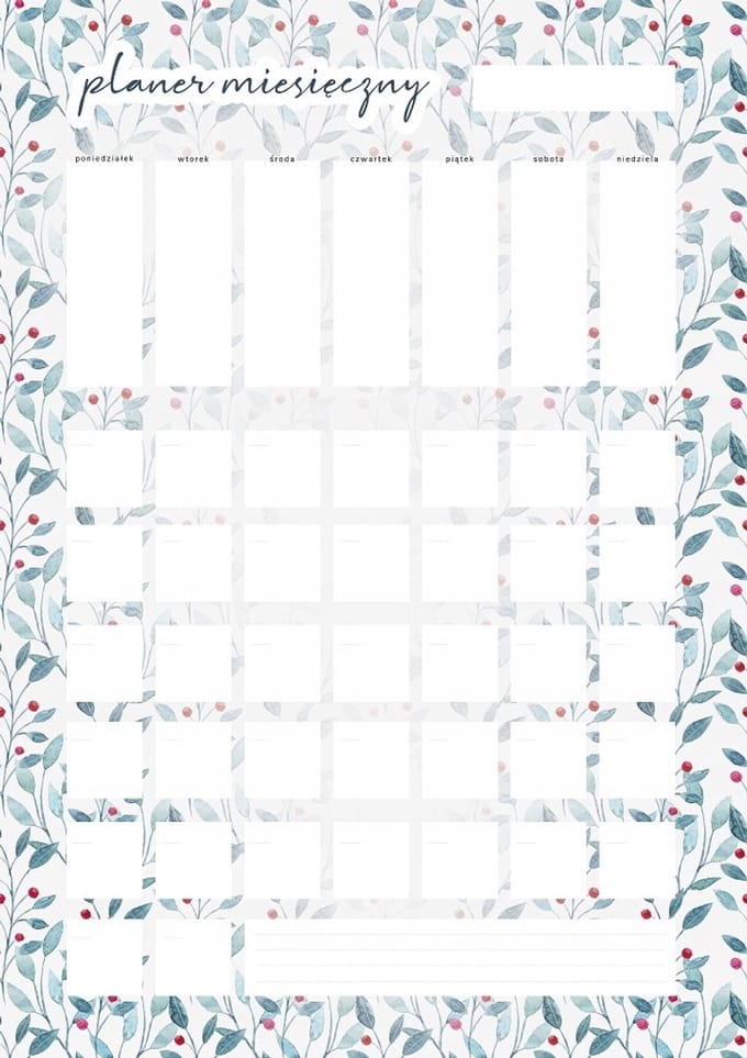 Wallvy Universele Magnetische Kalender - 40x56 cm - Maanplanner - Personaliseerbaar