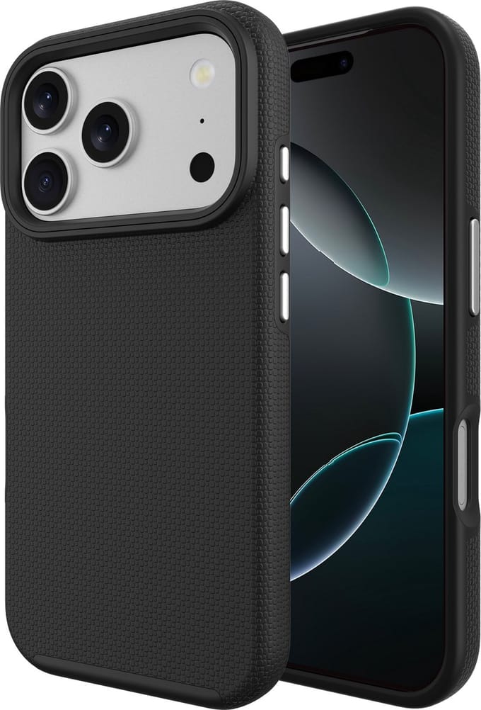 Just in Case hoesje geschikt voor iPhone 17 Pro Max Hoesje - Drop Protection - Armor Case - Zwart
