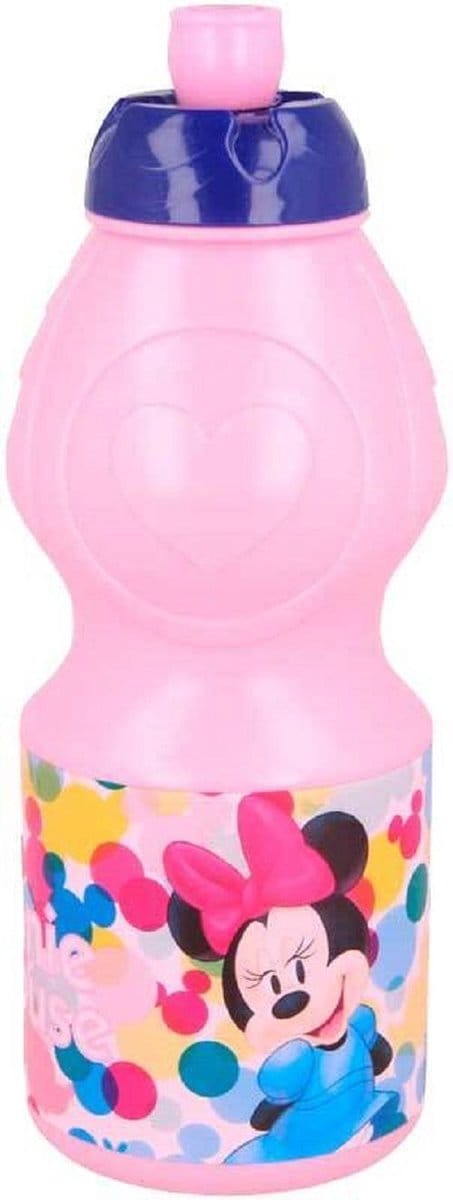 Disney  Minnie Mouse  drinkfles / drinkbeker - 400 Ml Roze