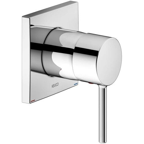 Keuco IXMO Soft concealed single lever mixer for bath & shower, angular 59551010202