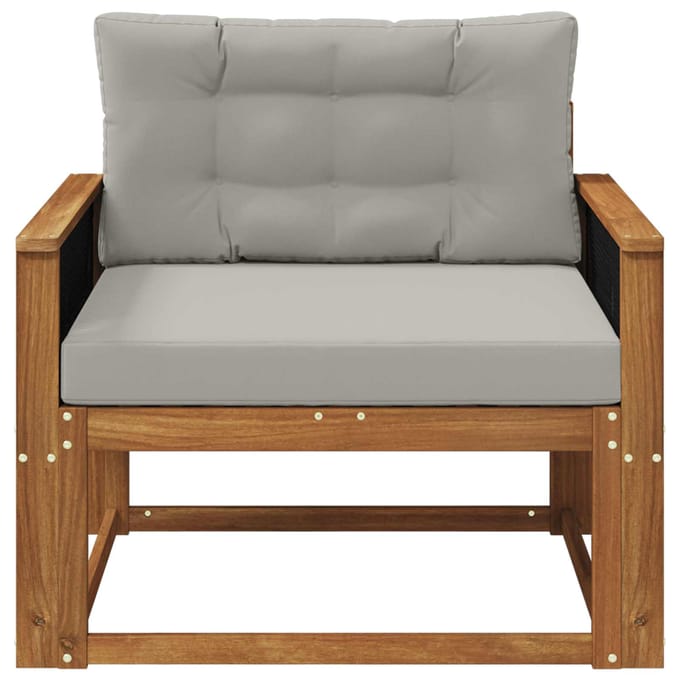 vidaXL - Buiten - Midden - Sofa - Naturel