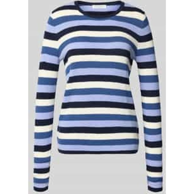 Gebreide pullover met ronde hals