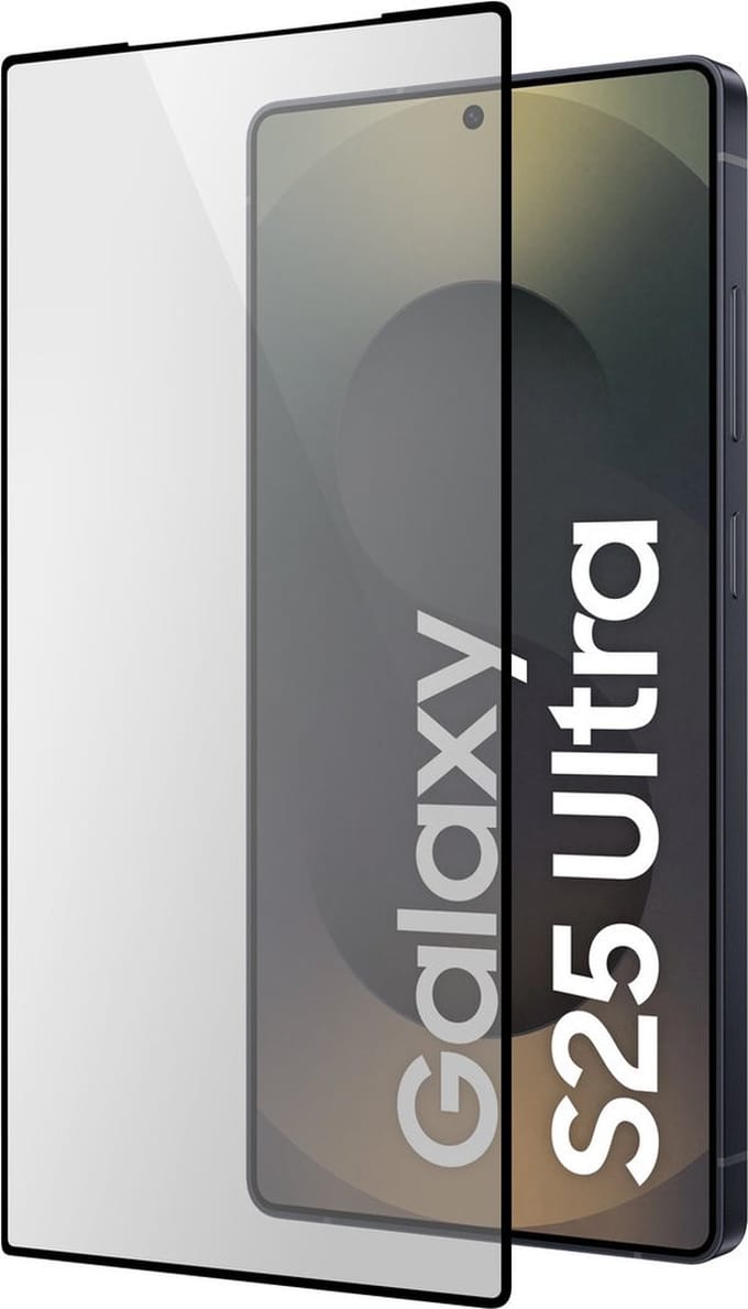 Mobiparts Screenprotector geschikt voor Samsung Galaxy S25 Ultra - Gehard Glas - Anti-bacterieel -