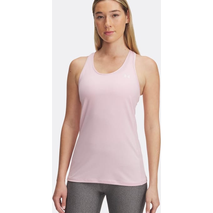 Under Armour Tech Racer Tanktop Dames-Roze
