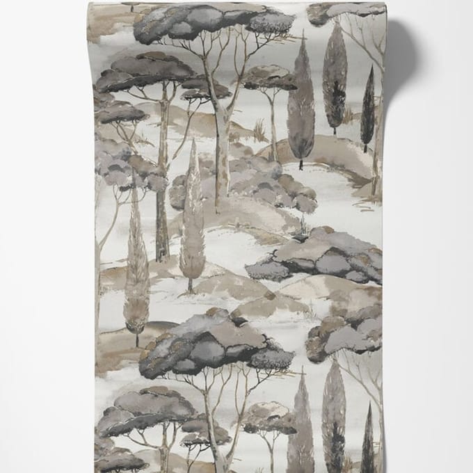 Dutch Wallcoverings - Arcadia- Canopy beige - A69201