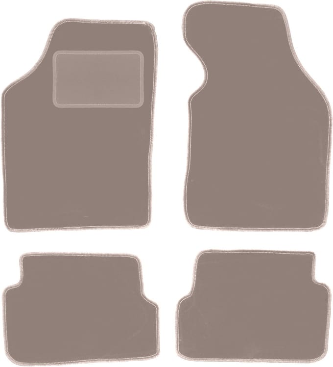Beige veloursmatten voor: Toyota RAV4 II FL 3-deurs (2003-2005)