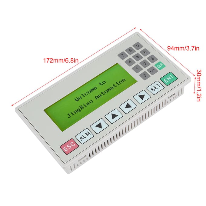 OP320A 3,7 inch Tekstdisplay HMI Ondersteunt S485RS232 Communicatiepoort Met Kabel Voor PLC
