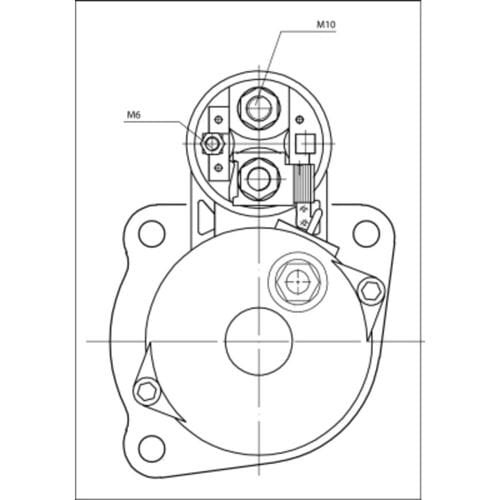 Starter PRESTOLITE ELECTRIC 861038
