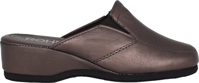Rohde Mandal - dames slof - Bronze - maat 41 (EU) 7 (UK)
