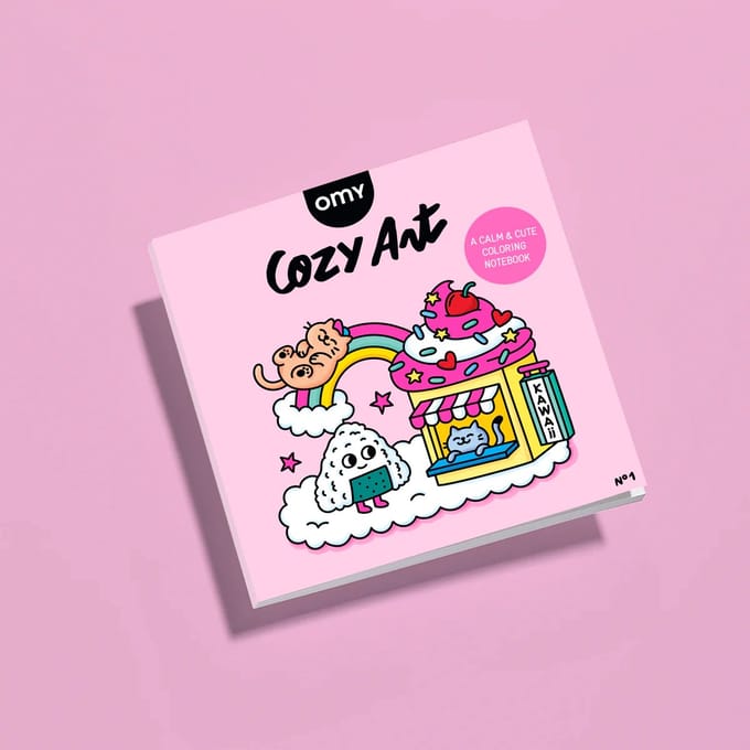OMY - Cozy Coloring - kleurboek - Kawaii