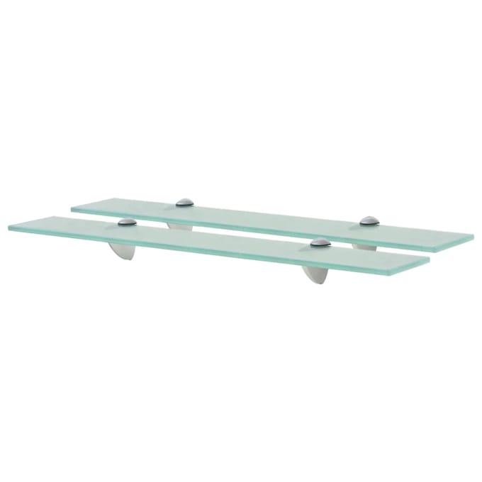 vidaXL - Schappen - zwevend - 2 - st - 60x20 - cm - 8 - mm - glas