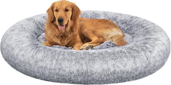 Feandrea Luxe Hondenkussen & Kattenmand - 120cm - Grijs