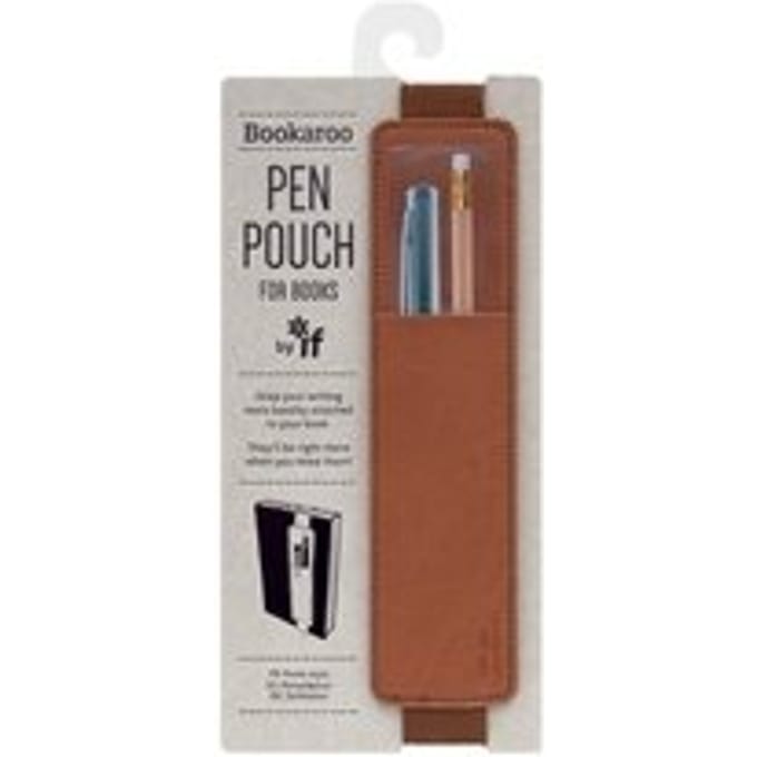 Bookaroo Pen Pouch - Brown