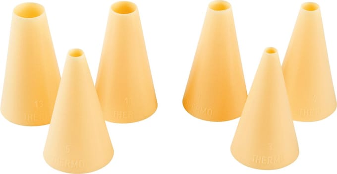 Interlux Garneerspuitjesset glad 6 stuks
