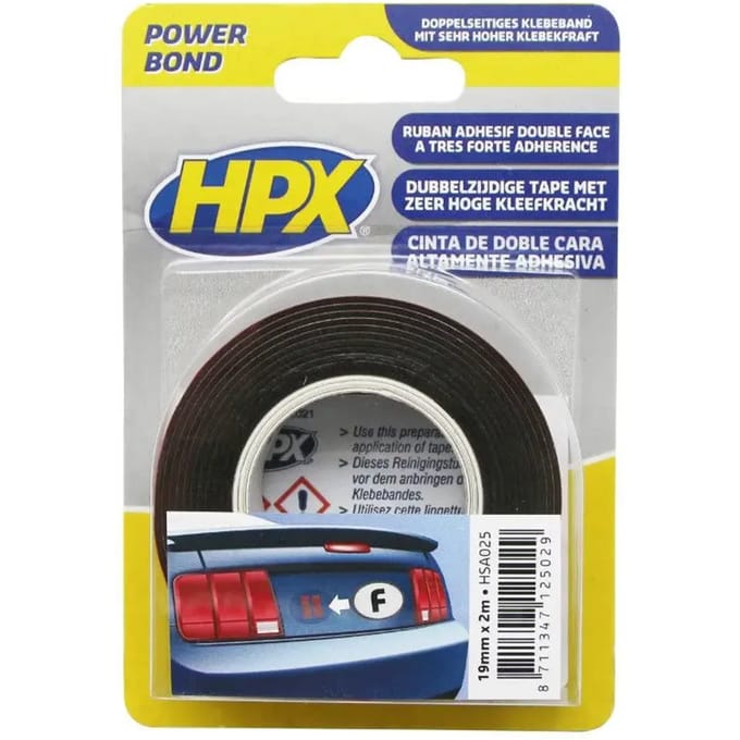 Dubbelzijdig plakband HPX