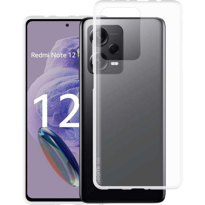 Just in Case Redmi Note 12 Pro 5G Siliconen (TPU) Hoesje Transparant