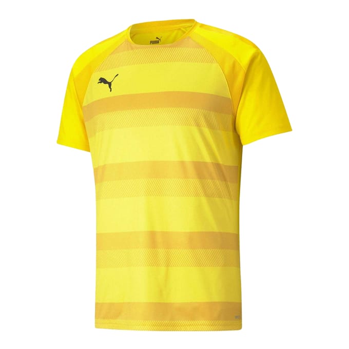 Puma Heren TeamVision Voetbalshirt (Geel/Zwart)