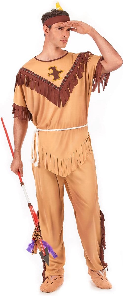 "Indianenpak voor mannen - Verkleedkleding - One size"
