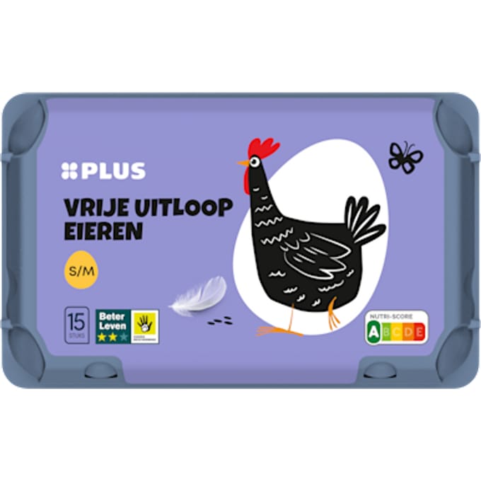 Vrije uitloop eieren M