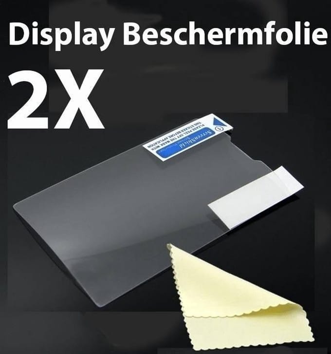 HTC Desire 510 Screenprotector Display Beschermfolie 2X