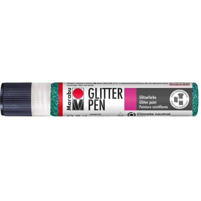 Marabu Glitter Pen - Glitter-Petroleum