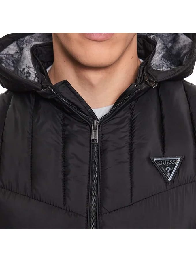 Guess G Force gewatteerde mouwloze jas voor heren