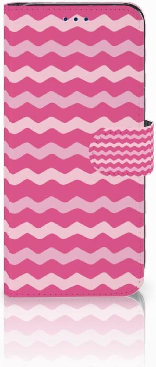 Samsung Galaxy S8 Telefoon Hoesje Waves Pink