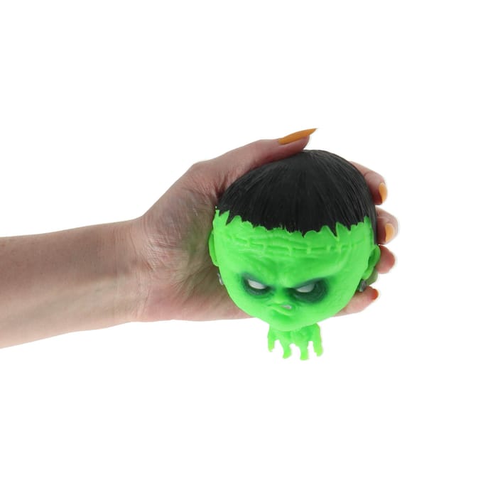 Splats Head Horror Green Monster 11 cm