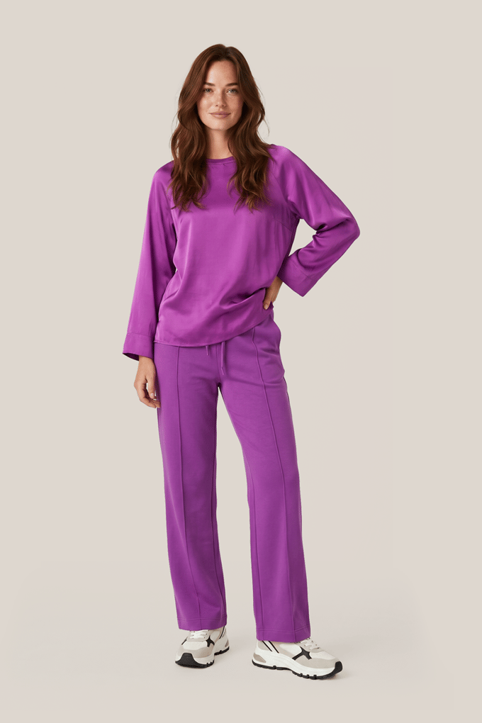 Caroline Tensen Rona Sweatbroek Paars