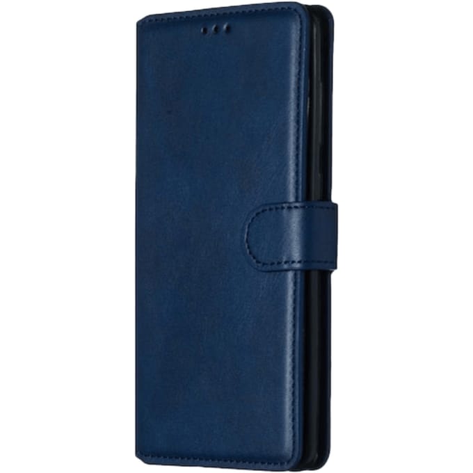 Mocaa Samsung Galaxy S20 Slim-Fit Boek Hoesje Blauw