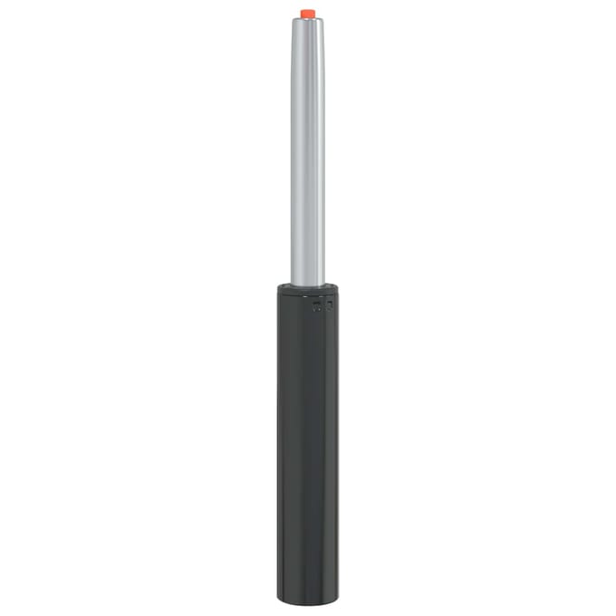 vidaXL - Bureaustoel - Gas - Cilinder - Zwart - 318-473 - mm - IJzer
