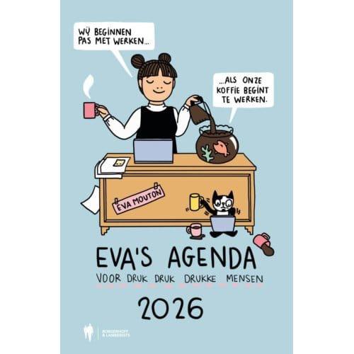 Eva's agenda - 2026 - A5 - 7 dagen op 2 pagina's
