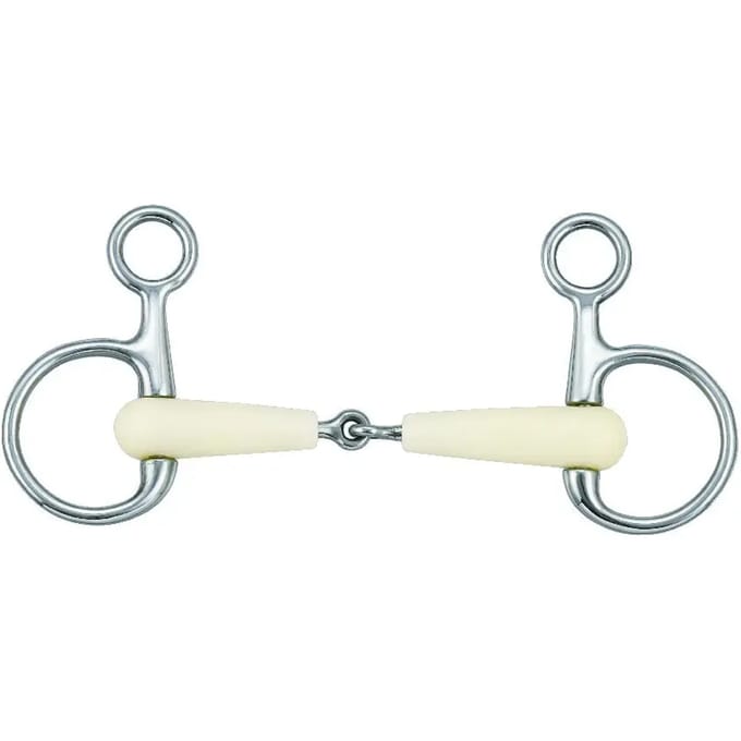 Enkelgebroken paardenbit Soyo Happy Mouth