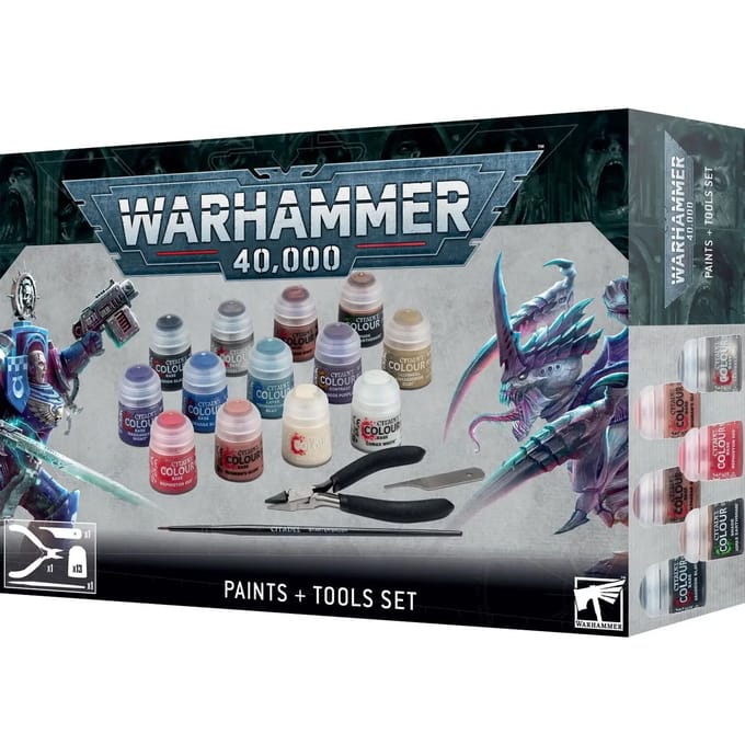 Figurine Games Workshop Warhammer 40k - Citadel Paint & Tools