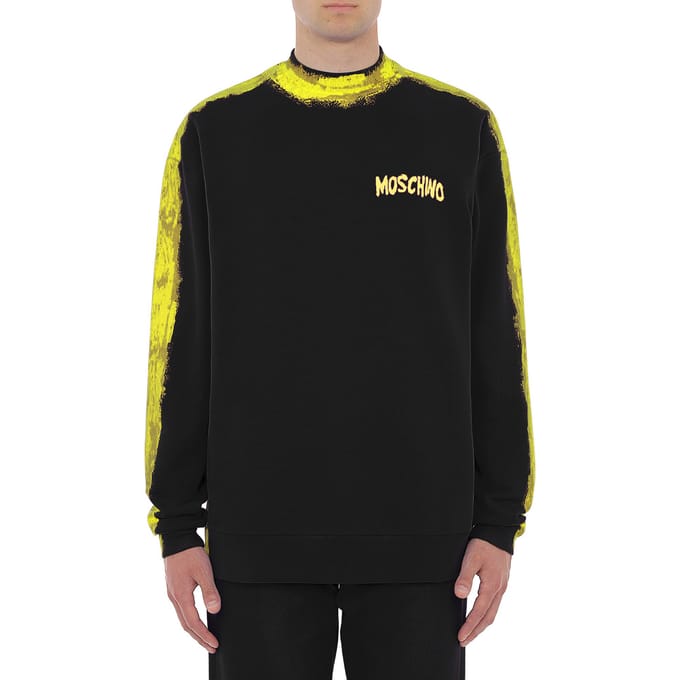 Moschino Sweatshirt Black Taglia: 48 | Maglioni a maglia Outlet | Uomo | Nero