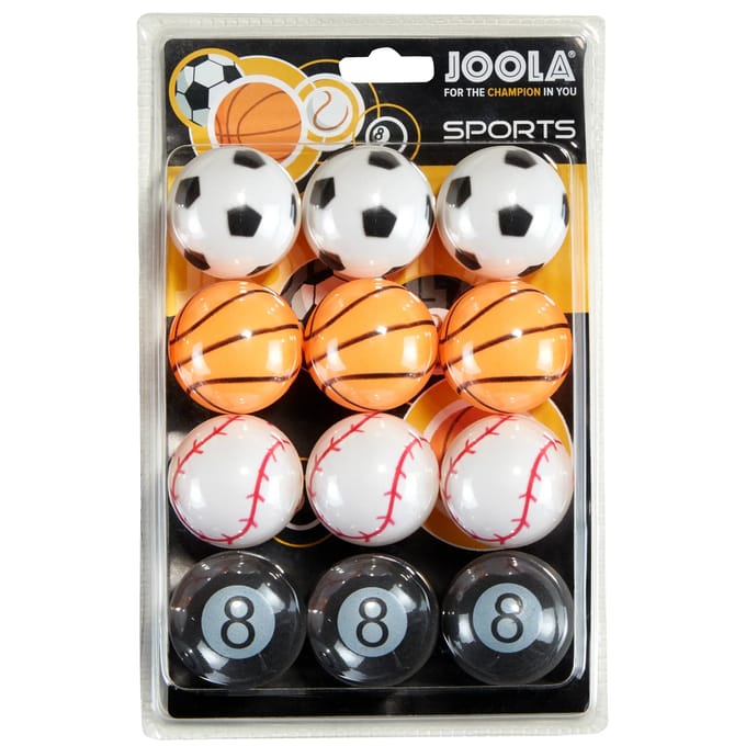 Set van 12 sport tafeltennisballen Joola