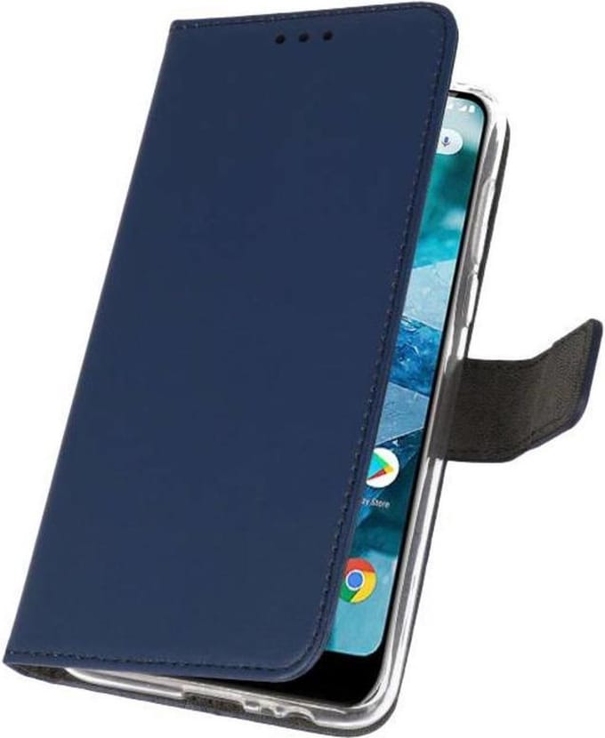 Bestcases Pasjeshouder Telefoonhoesje Nokia 7.1 - Navy