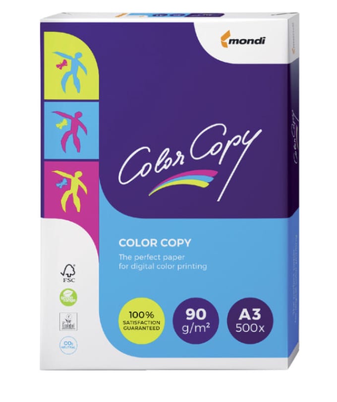 LASERPAPIER COLOR COPY A3 90GR WIT