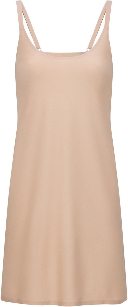 Chantelle - SoftStretch - Onderjurk - naadloos - onzichtbaar - verstelbare bandjes - NUDE
