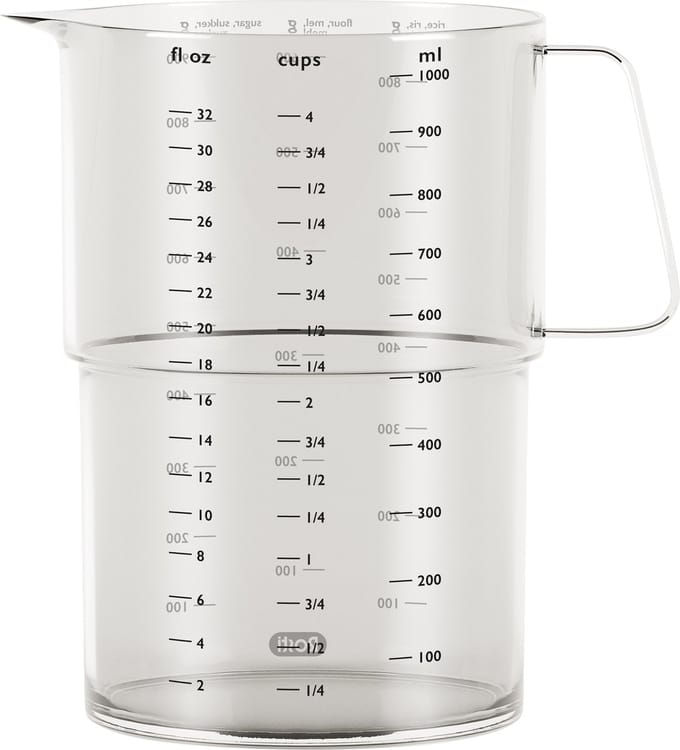 Rosti Mensura Maatbeker 1000 ml Helder