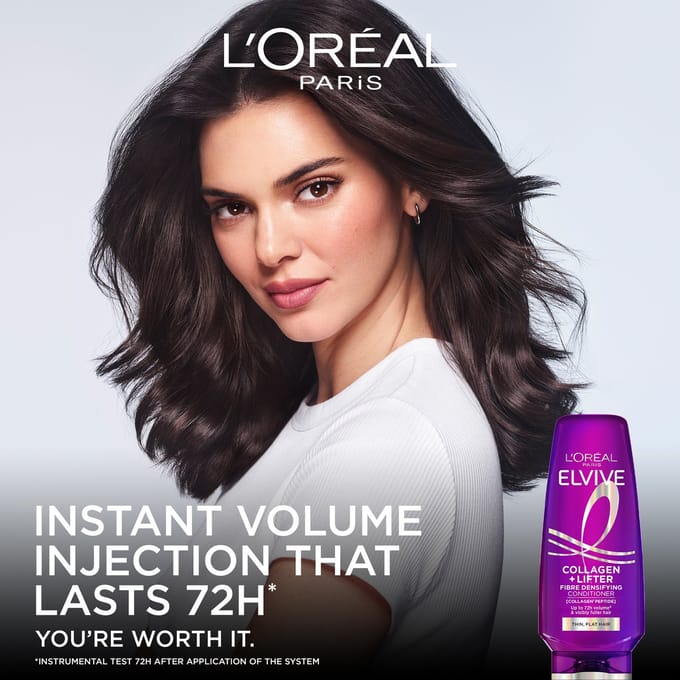 L'Oréal Paris Elvive Collagen Lifter Volumising 2-Step Bundle