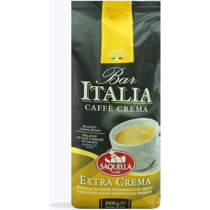 Saquella Bar Italia Caffè Crema Extra 1kg