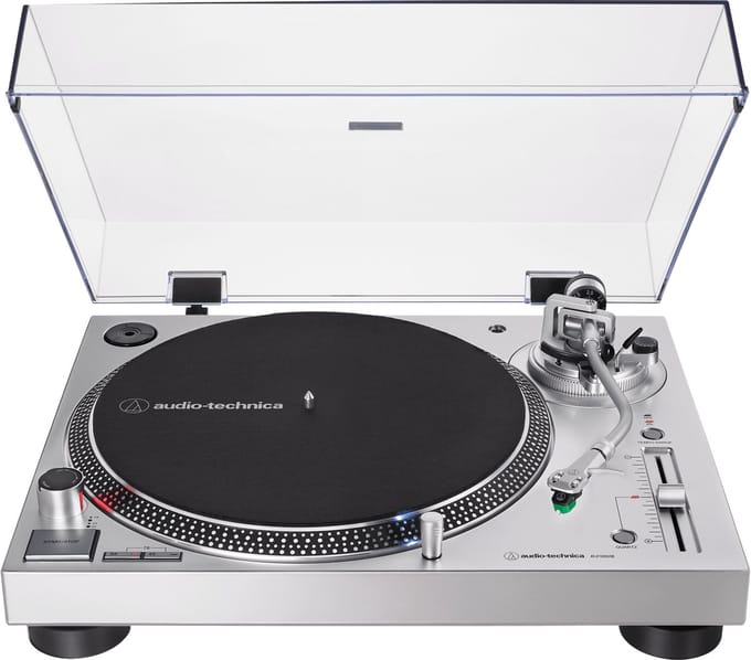 Audio-Technica AT-LP120XUSB - Handmatig - Direct Drive - USB - Platenspeler Zilver