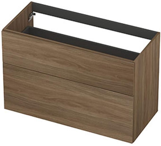 INK - Onderkast 2L A-sym Decor Tbv Grepen - 1000x450x650 Mm - Zuiver Eiken