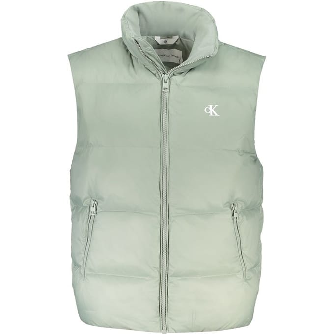 Gewatteerde Vest met Hoge Hals