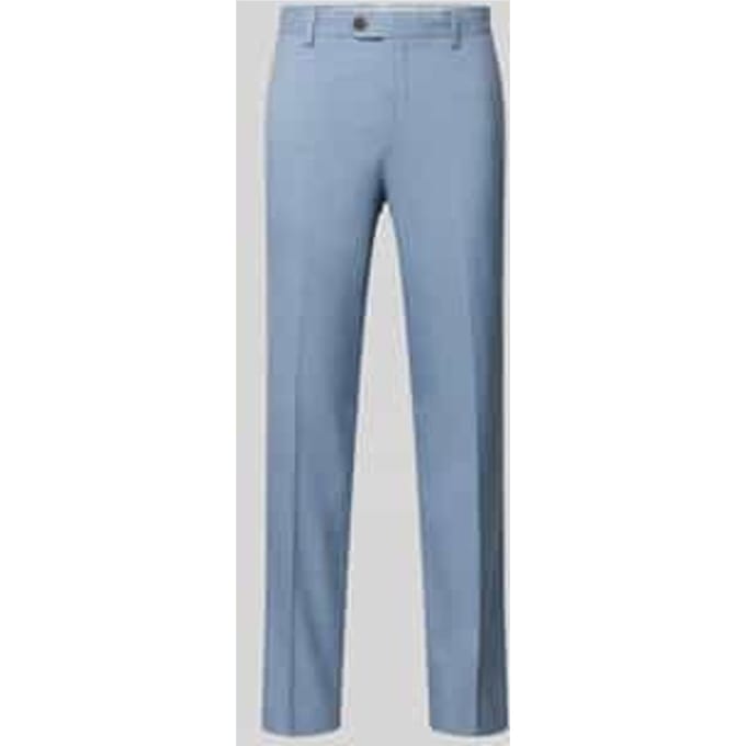 Slim Fit pantalon van viscosemix model 'MAX-LANO'
