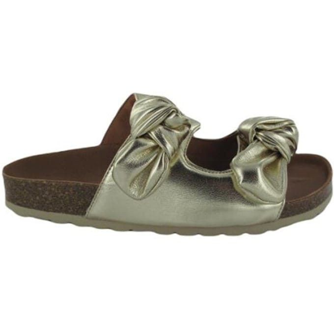Verbenas Rain Lame Slippers - Dames - Goud - Maat 38
