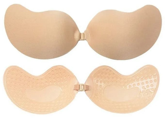 BukkitBow - Onzichtbare Push Up BH - Strapless Siliconen Plak BH - Dames Ondergoed - B Cup